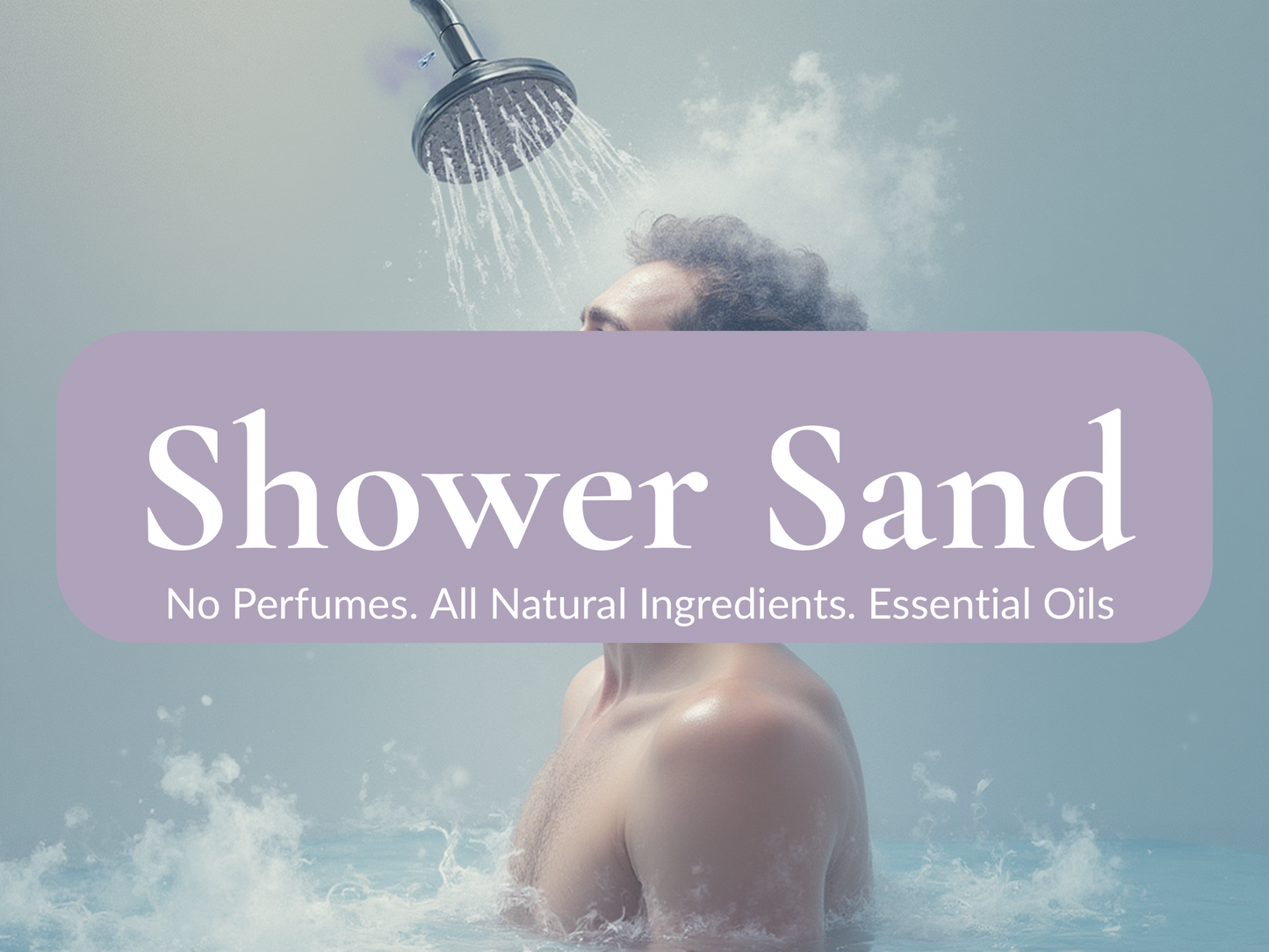 Lavender Eucalyptus Shower Sand
