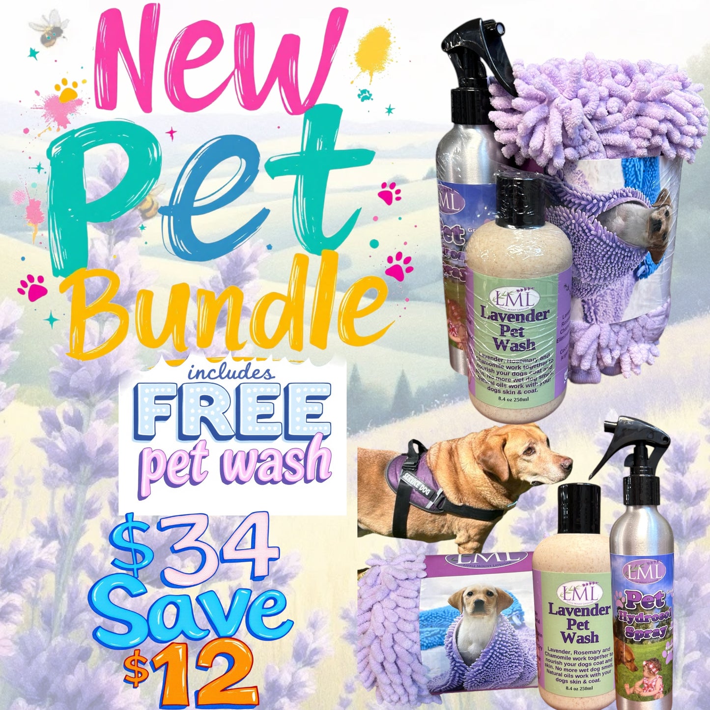 Pet Bundle with Free Pet Wash