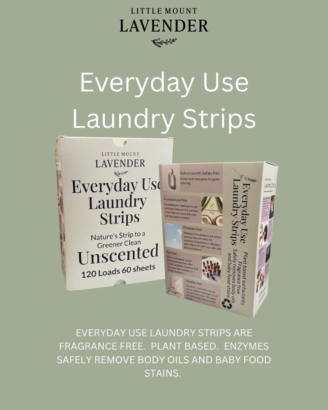 Everyday Use Laundry Detergent Sheets - Unscented