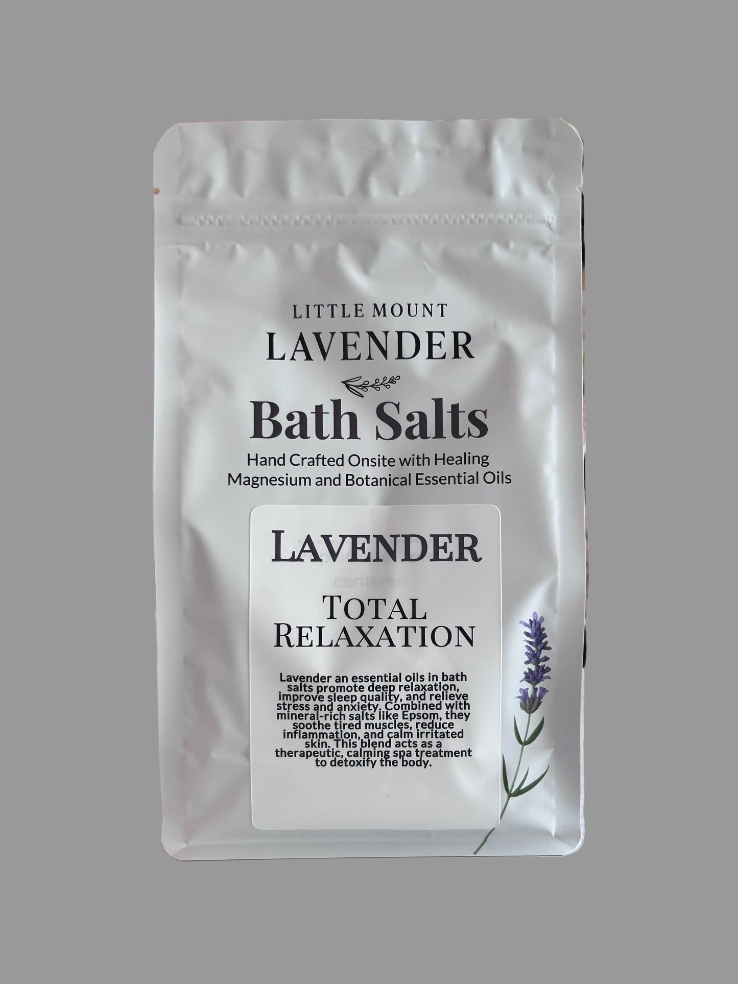 Lavender Total Relaxation Bath Salts 1.2 lb bag