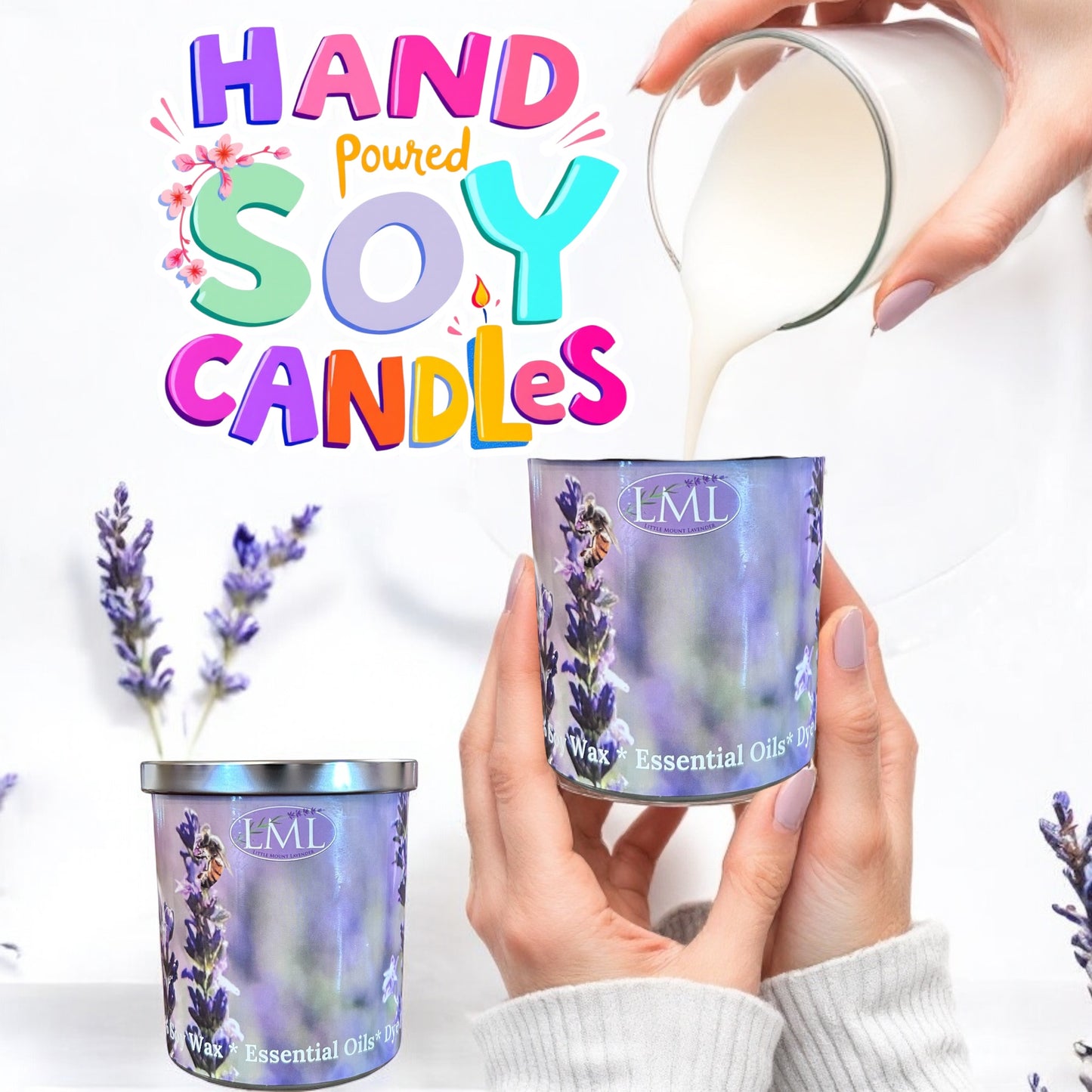 Sip and Pour Candle Pouring Event