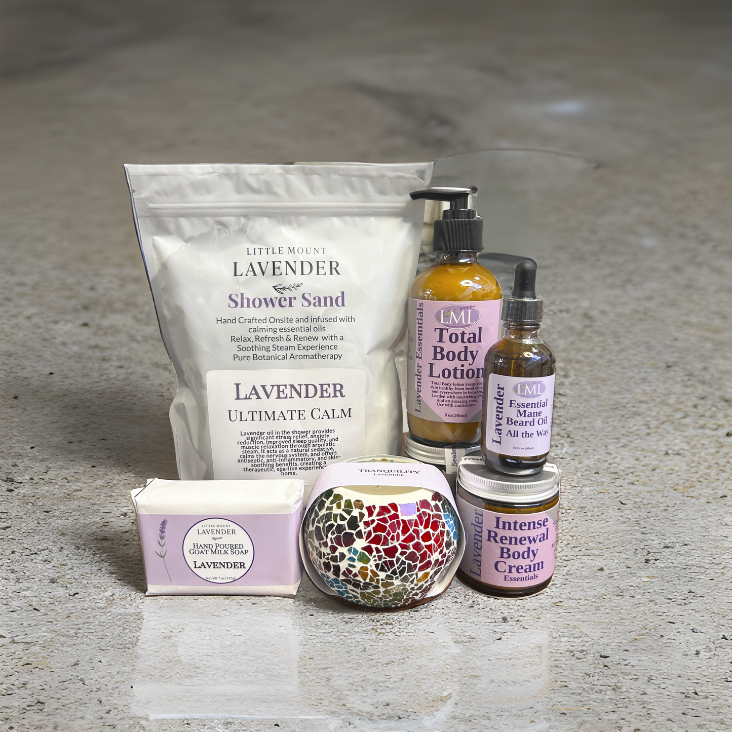 Everything Lavender Gift Basket "Free Shipping" Free Beard and Body Oil