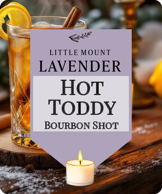 Hot Toddy and Lavender Soy Candles