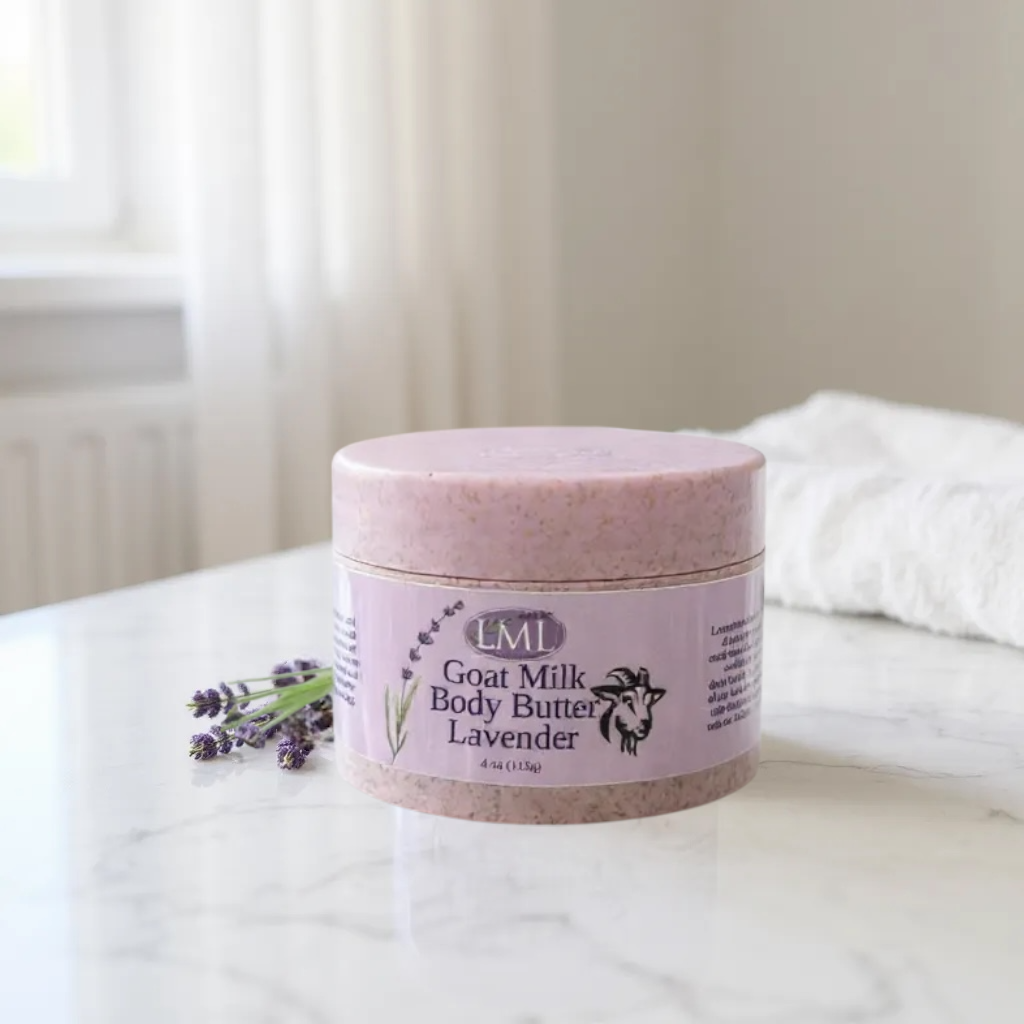 Goat Milk Body Butter Lavender - Currently 20% at check out!