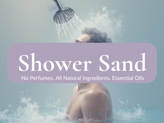Lavender Shower Sand