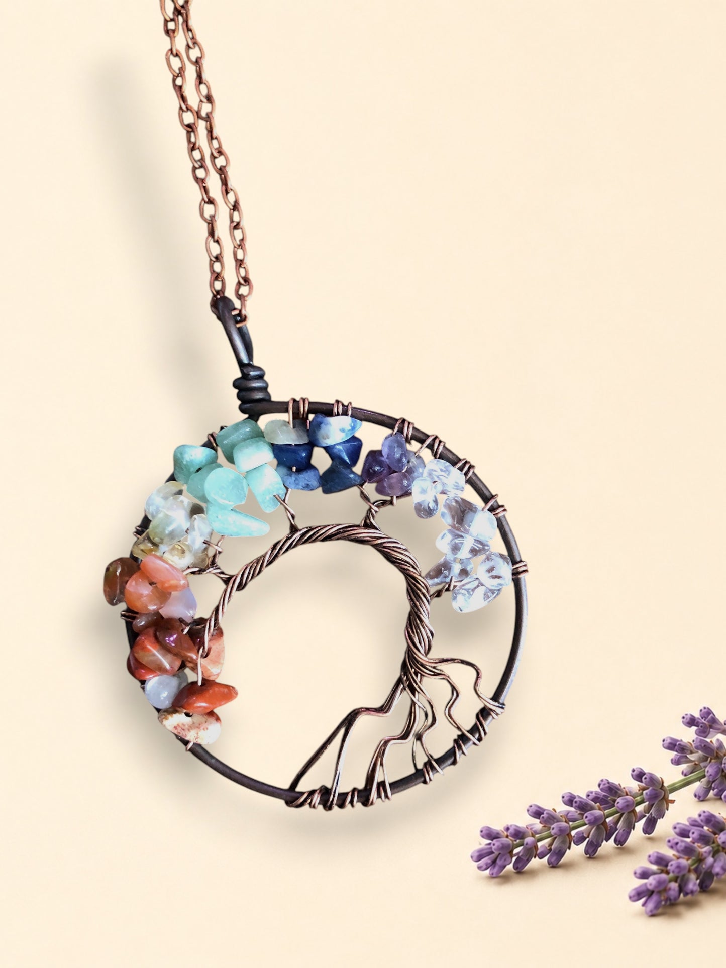 Tree of Life Necklace. Free Shipping