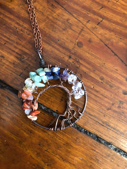 Tree of Life Necklace. Free Shipping