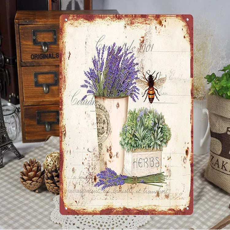 Tin signs