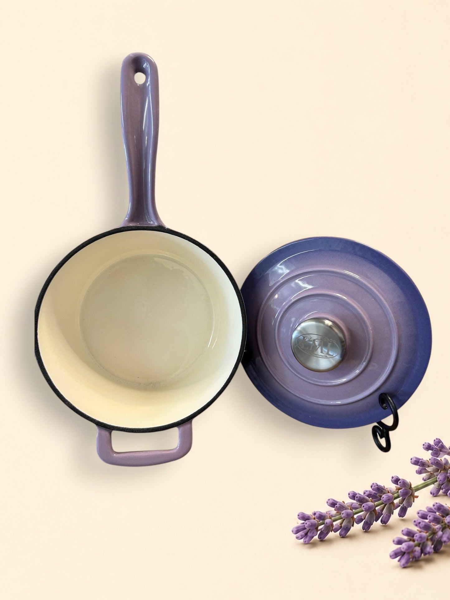 Set of Cast Iron Enameled Cookware