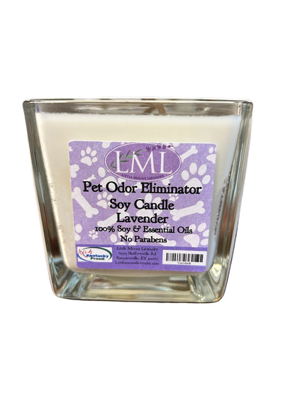 Odor eliminating candle