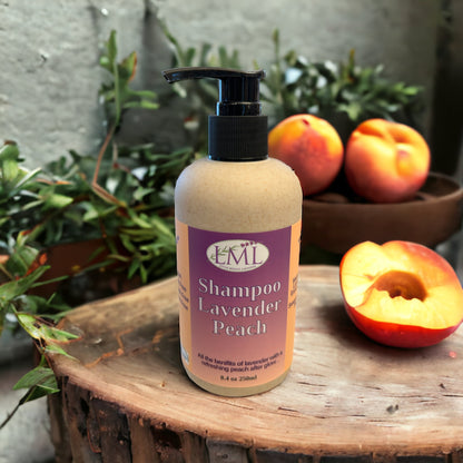 Lavender Peach Shampoo and Conditioner