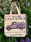 Lavender Canvas  Tote Bags