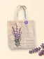 Lavender Canvas  Tote Bags