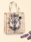 Lavender Canvas  Tote Bags