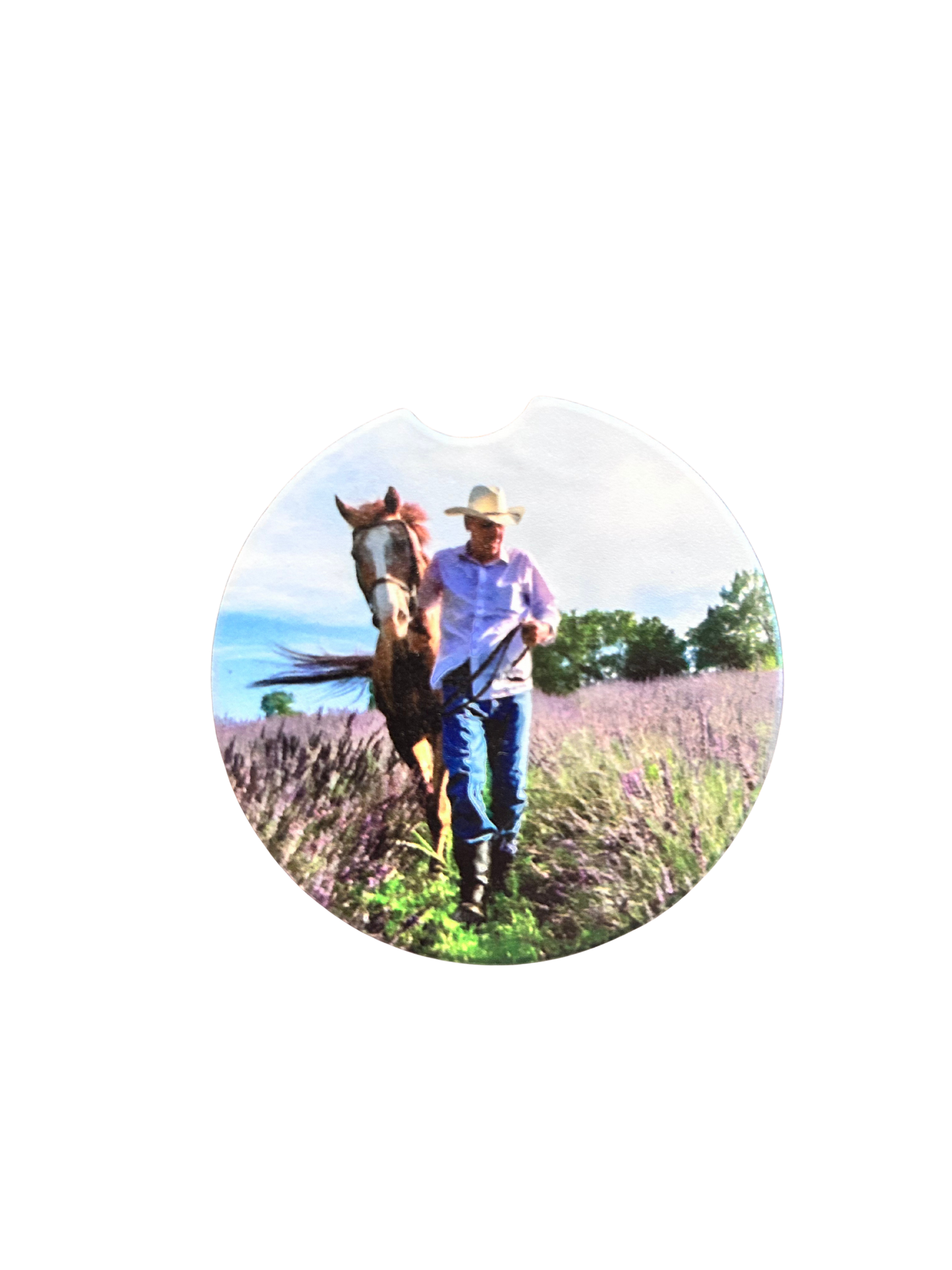 Ceramic car coasters