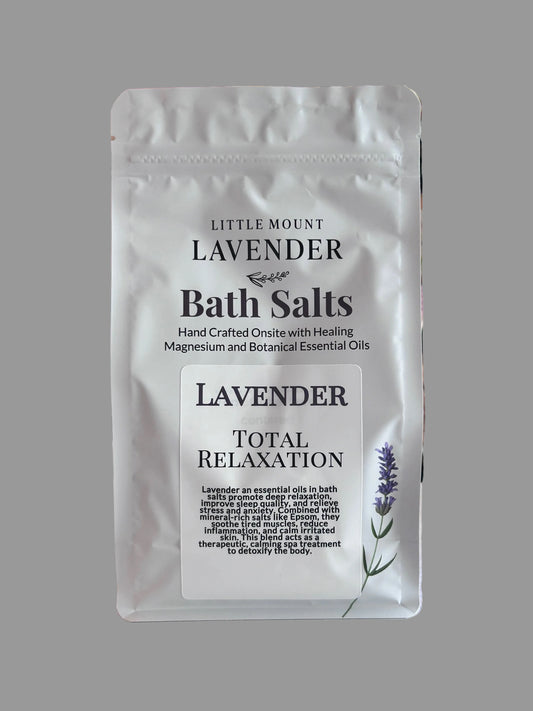 Lavender Total Relaxation Bath Salts  1.2 lb bag