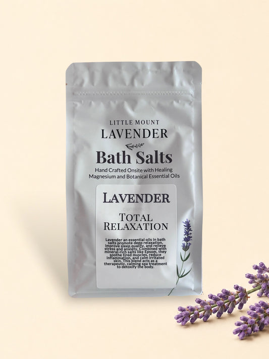 Lavender Total Relaxation Bath Salts  1.2 lb bag