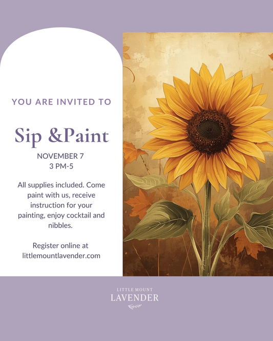 Sip and Paint Nov 7, 3pm-5