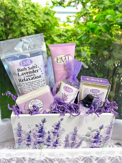 Everything  Lavender Gift Basket "Free Shipping"