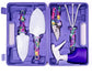 5 piece garden tool set with case