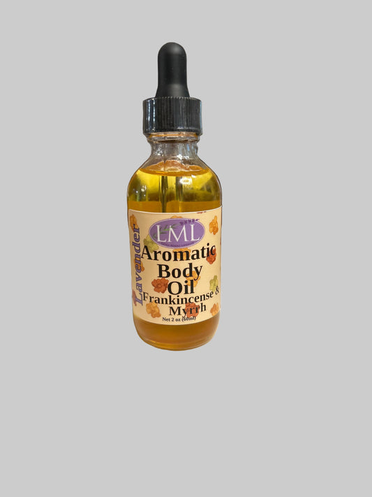 Aromatic Body Oil Frankincense and Myrrh