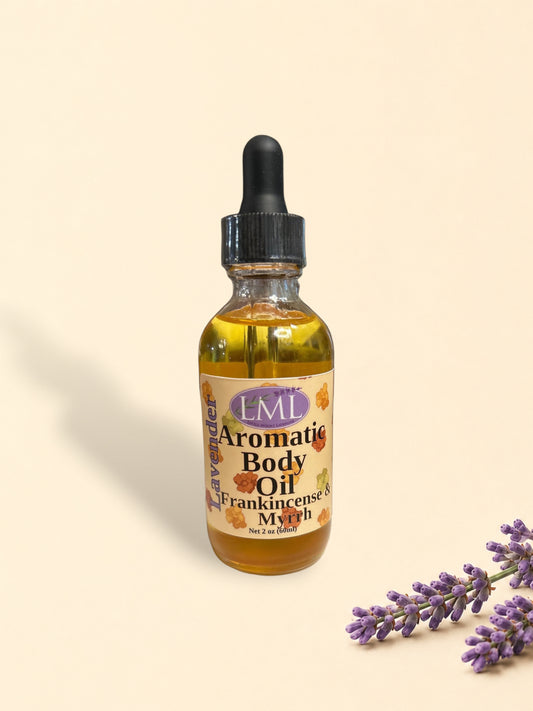 Aromatic Body Oil Frankincense and Myrrh