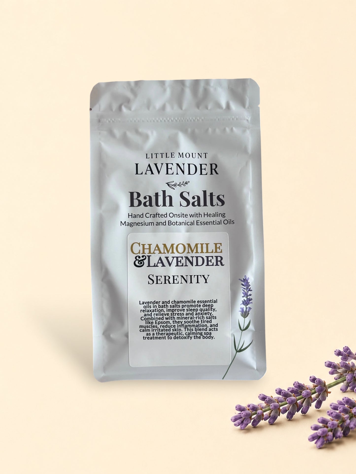 Lavender and Chamomile Bath Salts  1.2 lb bag