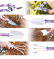 5 piece garden tool set with case