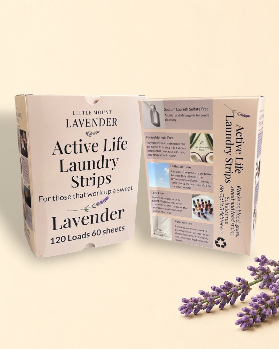Active Life Laundry Detergent Sheets - Lavender