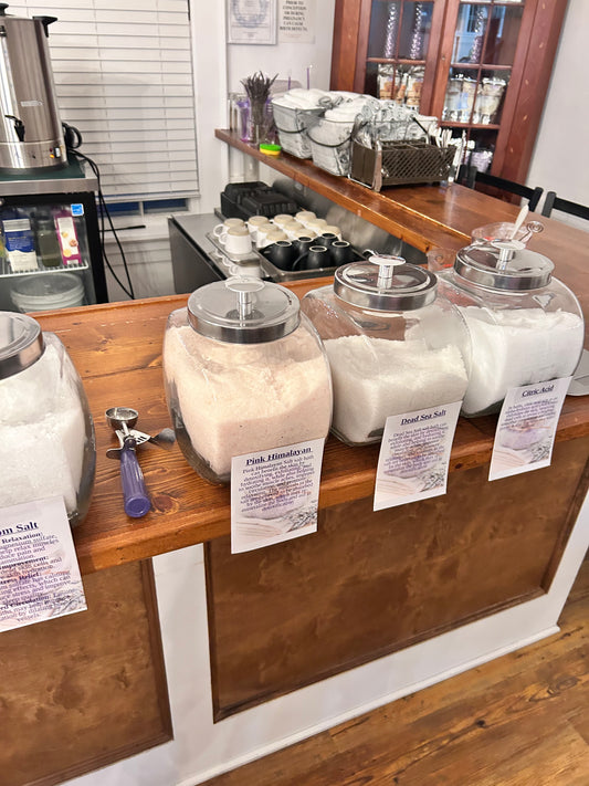 Bath Salt Making Party October 16th 10 am