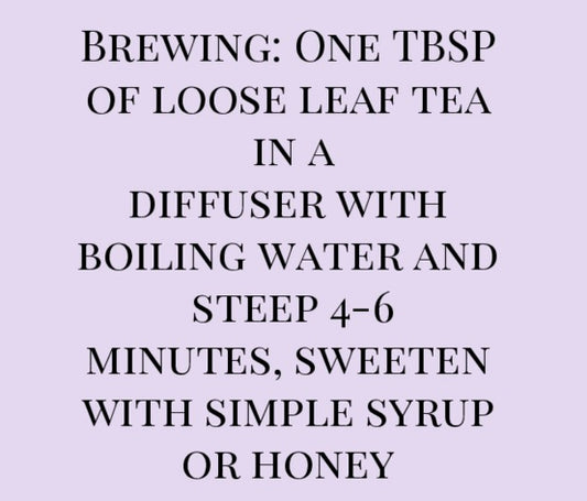 Lavender Ginger Green Tea Loose Leaf Tea