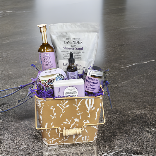 Everything  Lavender Gift Basket "Free Shipping" Free Beard and Body Oil