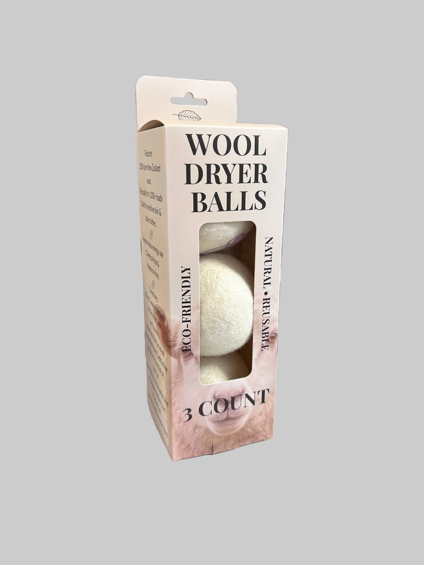Wool Dryer Balls XL 3 count