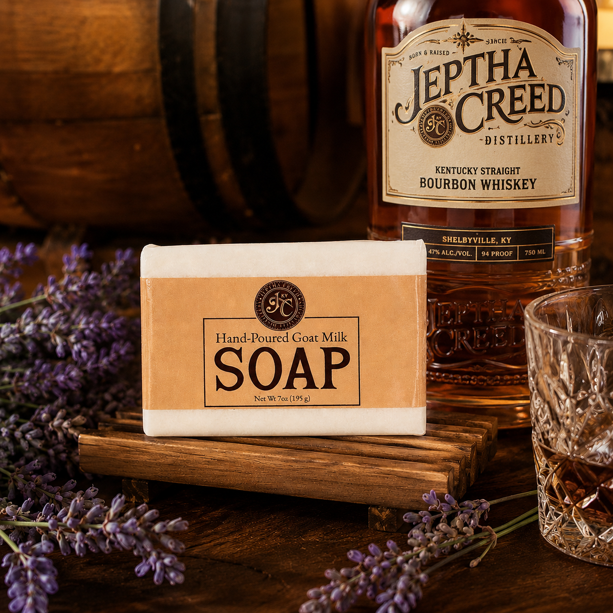 Goat Milk Soap Lavender Jeptha Creed
