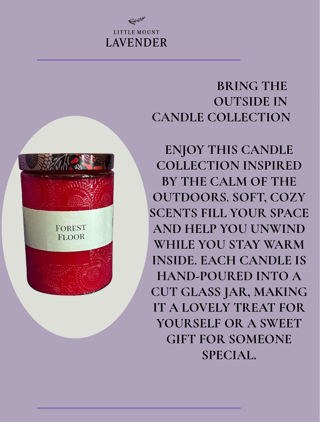 Forest Floor Soy Candle
