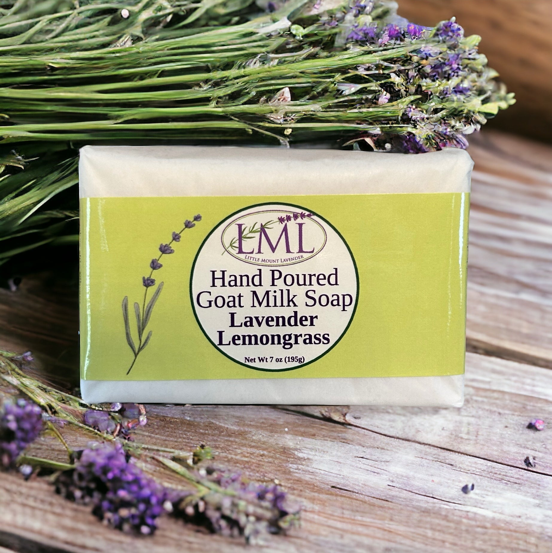 Goat Milk Soap Lemongrass Little Mount Lavender 1859