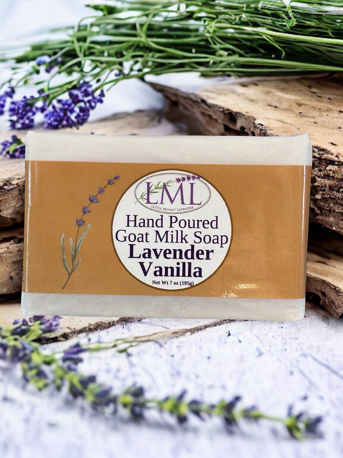 Goat Milk Soap Lavender Warm Vanilla