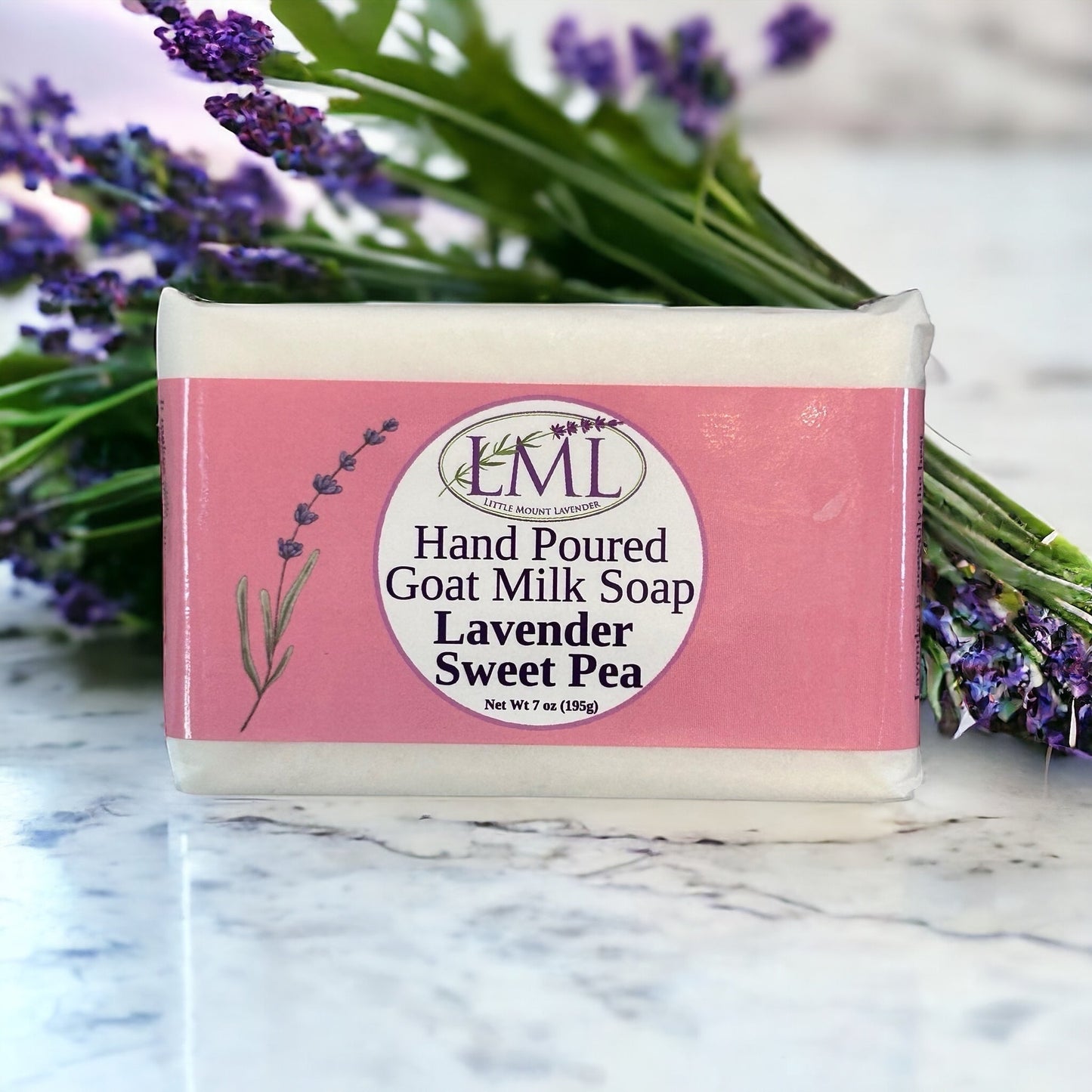 Goat Milk Soap Lavender Sweet Pea