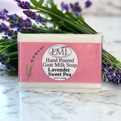 Goat Milk Soap Lavender Sweet Pea