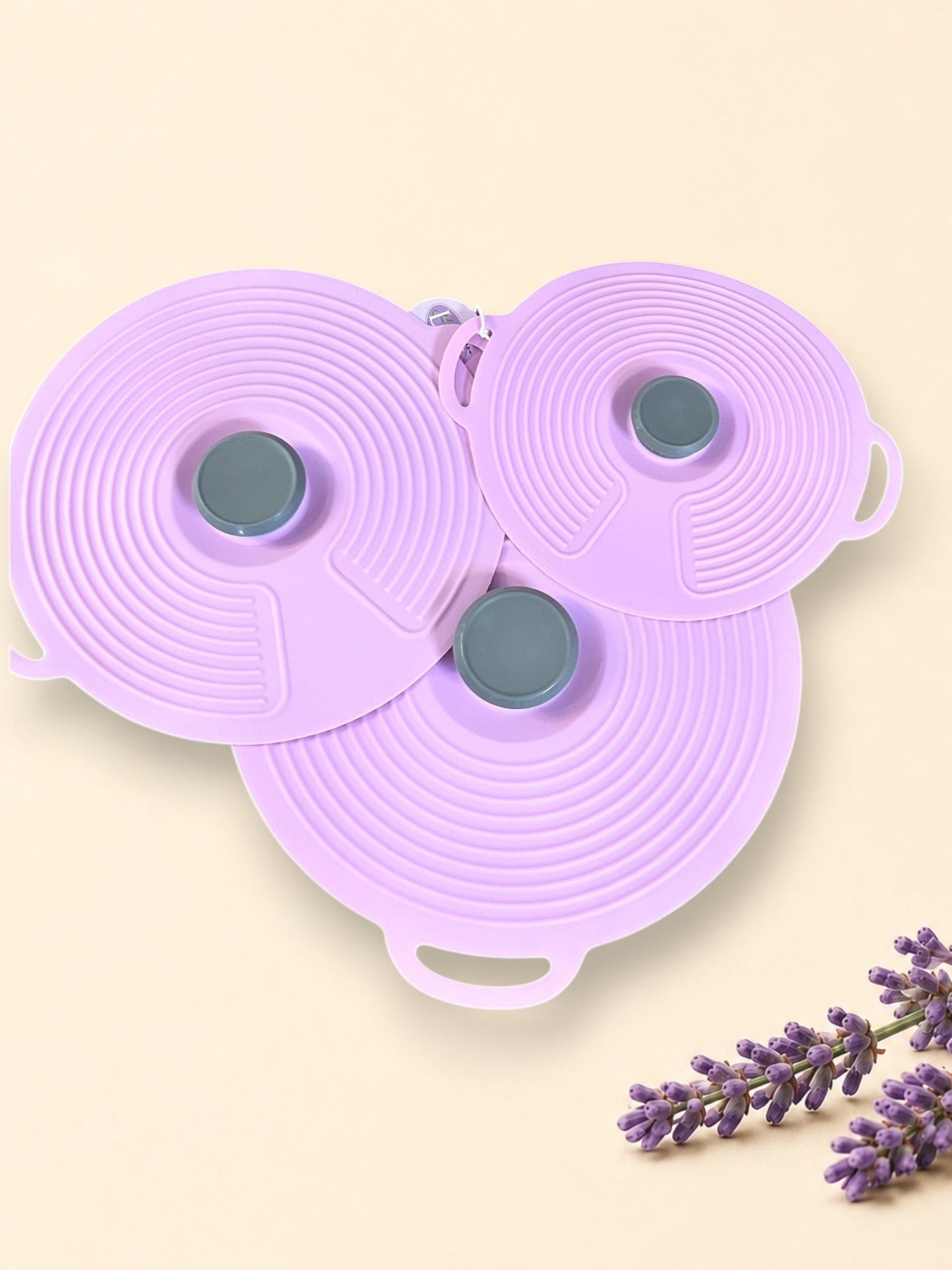Silicone lids set of 3
