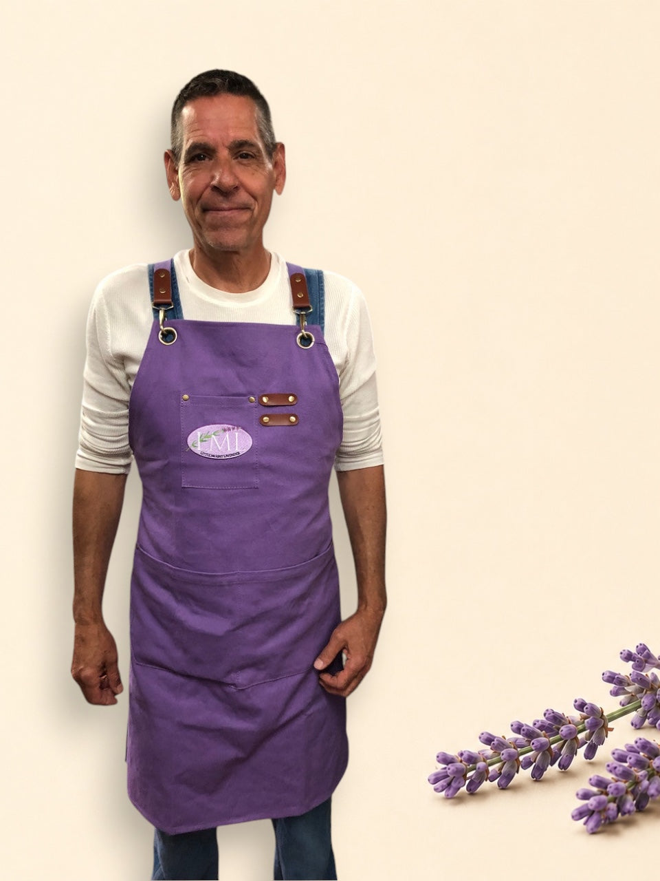 Lavender Work Aprons and Bags