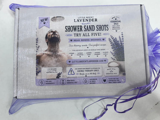 Shower Sand 5 Shower Sample Box