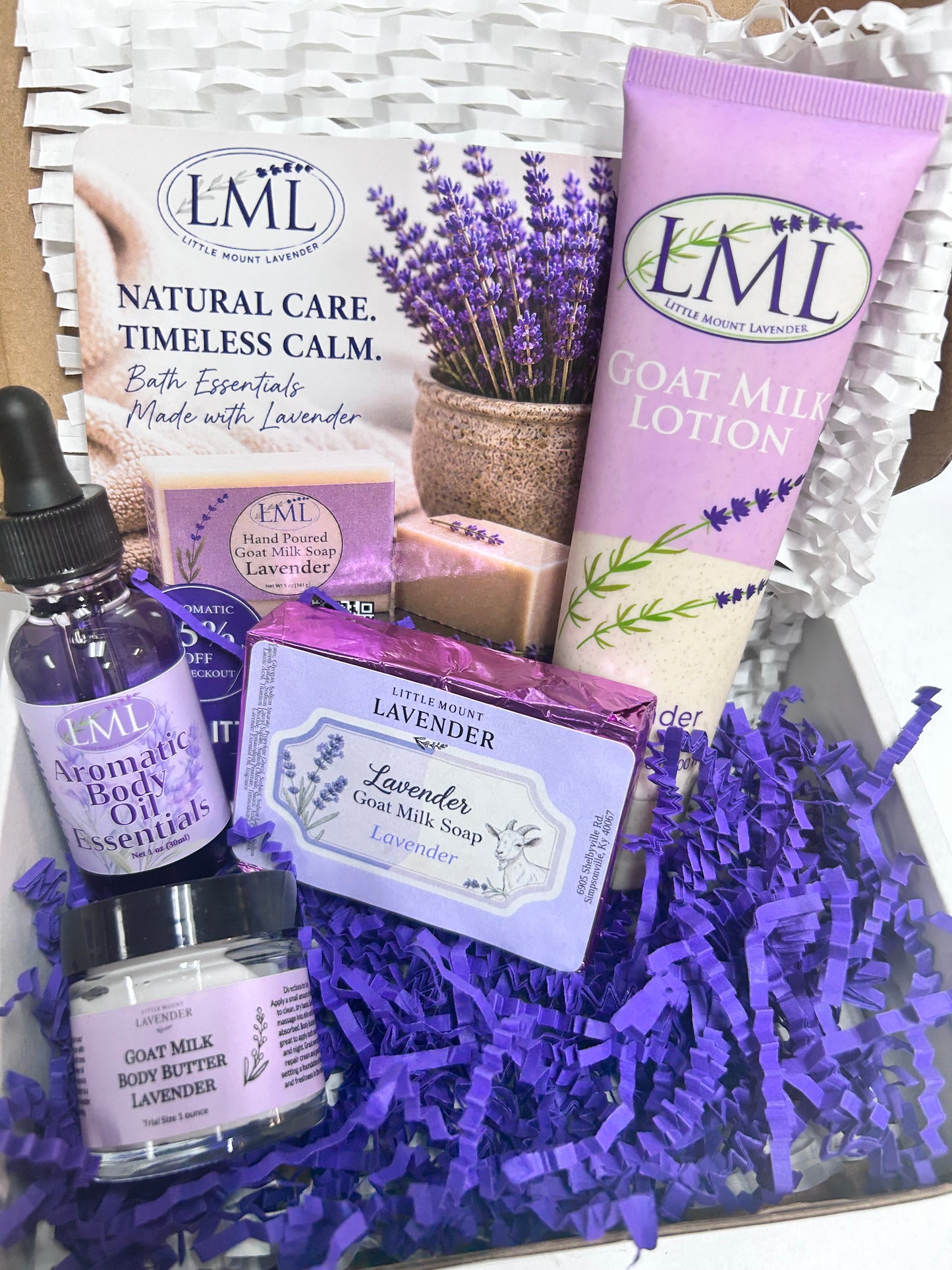 Lavender Sampler Box Deluxe