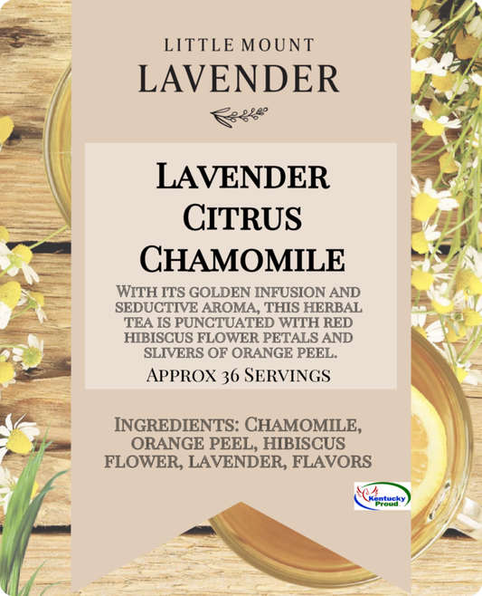 Lavender Chamomile Citrus Herbal Loose Leaf Tea