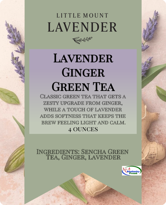 Lavender Ginger Green Tea Loose Leaf Tea