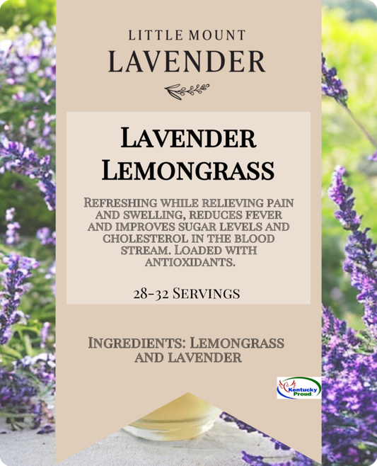 Lavender Lemongrass Herbal Loose Leaf Tea