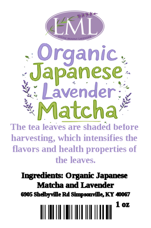 Lavender Matcha Tea