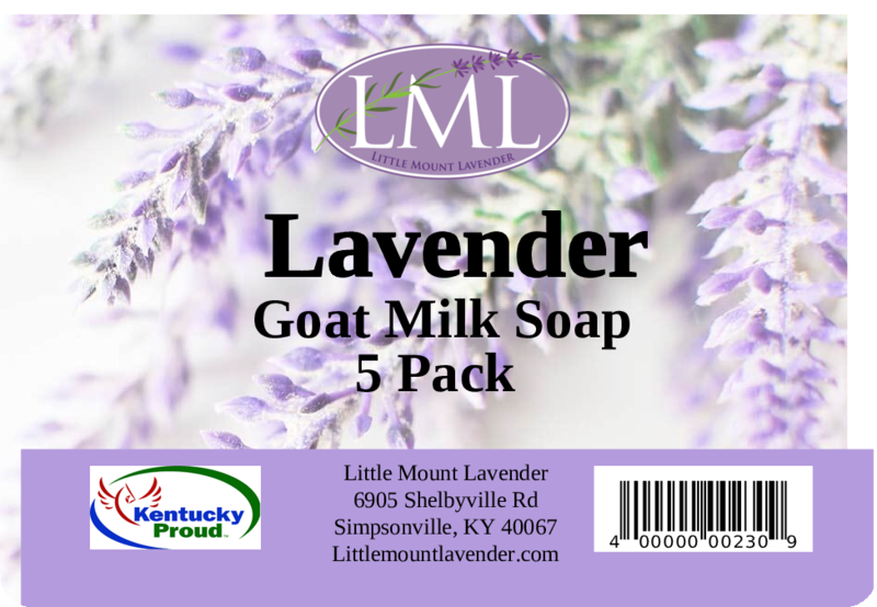 Goat Milk Soap Value Brown Bag 5 pack