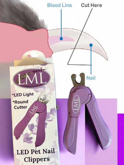 Pet Nail Clipper with LED light