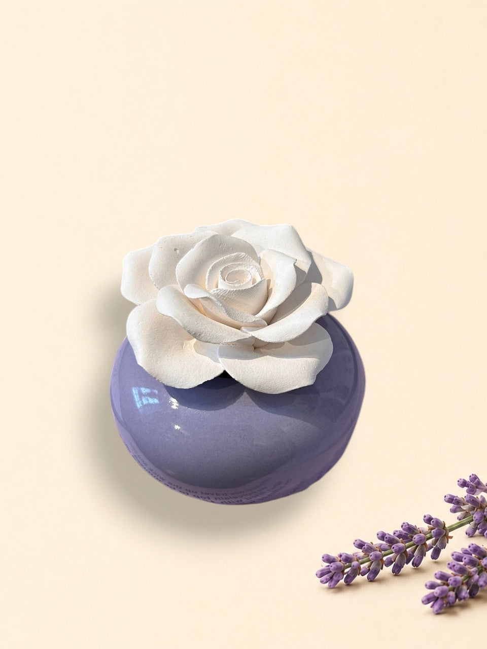 Rose porcelain diffuser